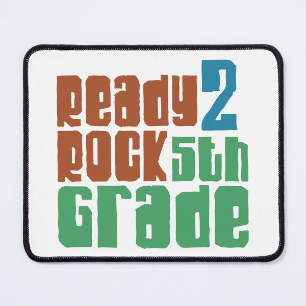 Item preview, Ready 2 Rock 5th Grade designed and sold by Texas Southern Studio.