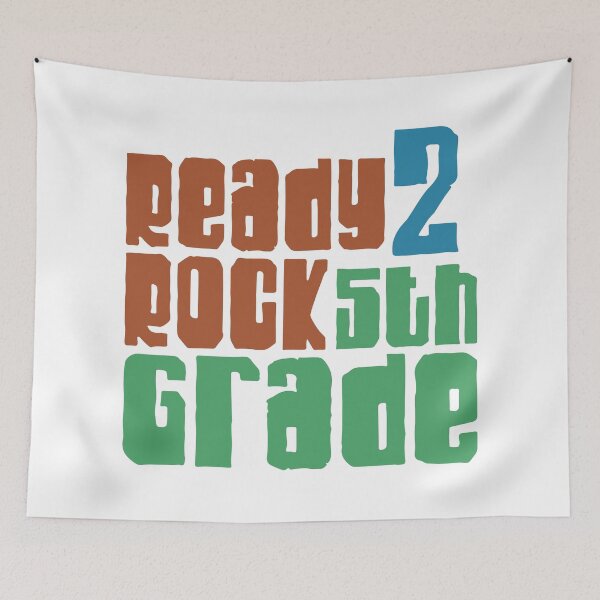 Item preview, Ready 2 Rock 5th Grade designed and sold by Texas Southern Studio.