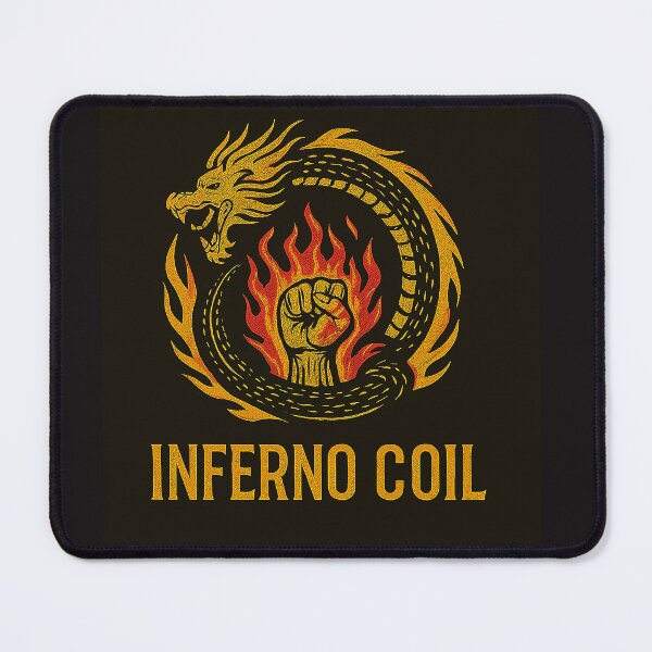 Item preview, Inferno Coil – A dragon's flame of power designed and sold by Duoluminis-luminko.