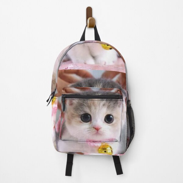 Item preview, Tiny Calico Kitten with Pink Bow and Bell designed and sold by GUINewAlex.