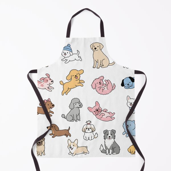Item preview, Cute Dog Cartoon Set Kawaii Puppy Illustration Collection for Dog Lovers designed and sold by VineVibe16Studio.