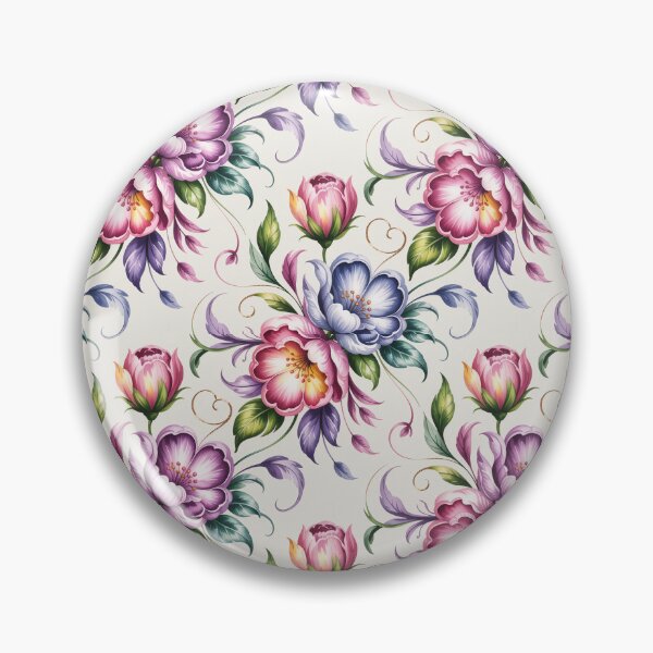 Item preview, Floral Pattern with Vivid Blooms designed and sold by jkrphoto.