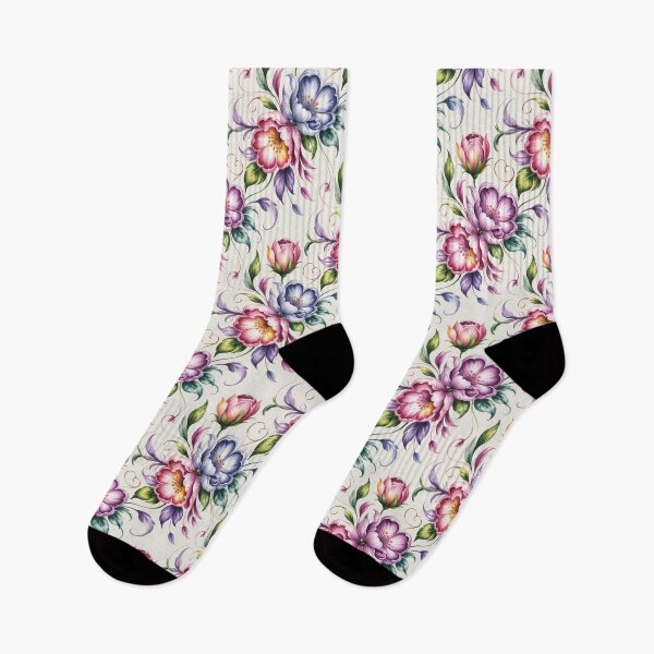 Item preview, Floral Pattern with Vivid Blooms designed and sold by jkrphoto.