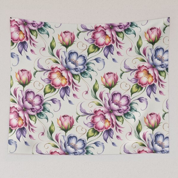 Item preview, Floral Pattern with Vivid Blooms designed and sold by jkrphoto.