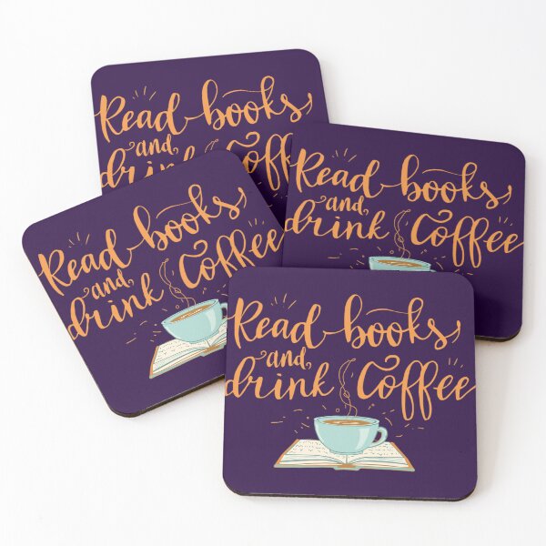 Item preview, Read Books and Drink Coffee Vintage Bookworm Lifestyle designed and sold by PACS0011.