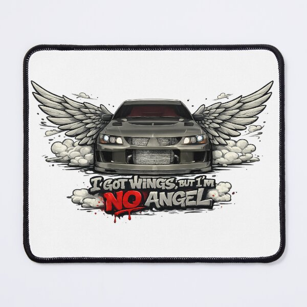 Item preview, Mitsubishi Lancer 7 evo tuning NO ANGEL JDM graphic designed and sold by MyPassionWorld.