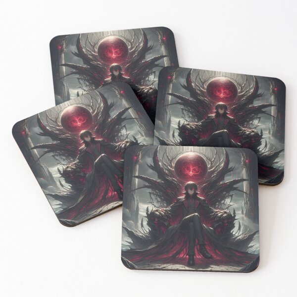 Item preview, Crimson Orb Overlord on Twisted Throne Dark Fantasy Anime Villain designed and sold by MouradStudio.