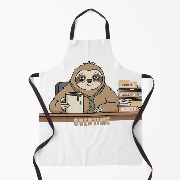 Item preview, a drawing of a tired panda working overtime designed and sold by Gadet100.