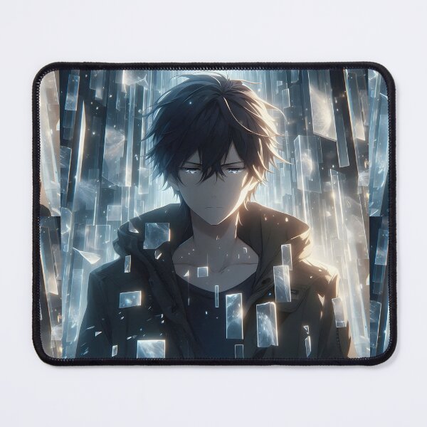 Item preview, Shattered Memories Fragmented Reality Melancholy Anime Boy Aesthetic designed and sold by MouradStudio.