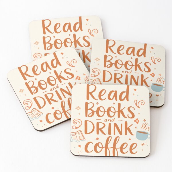 Item preview, Read Books and Drink Coffee Vintage Bookworm Lifestyle designed and sold by PACS0011.