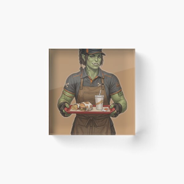 Item preview, Fast Food Orc designed and sold by The King's general goods.