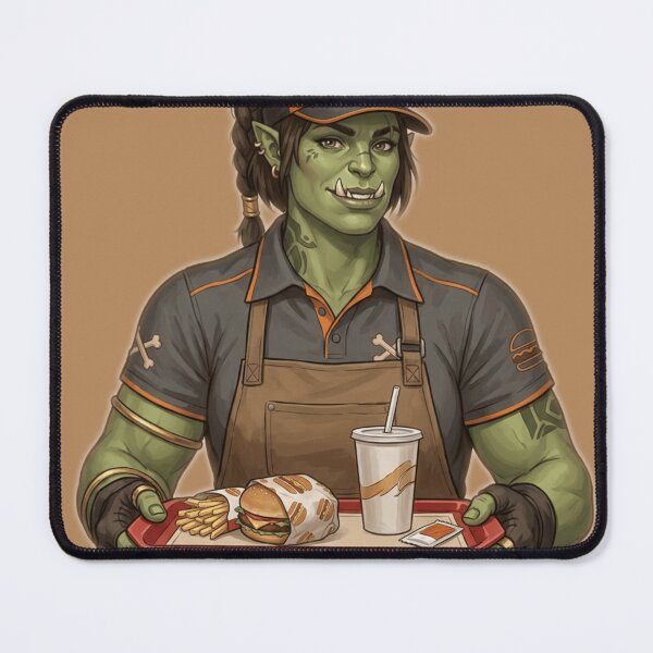 Item preview, Fast Food Orc designed and sold by The King's general goods.