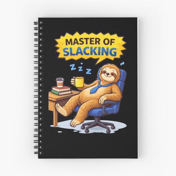 Item preview, Master of Slacking ? Funny Office Award (Lazy Employee Meme) designed and sold by Kiziorq.