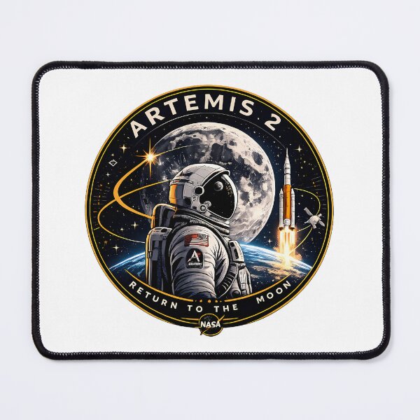 Item preview, Artemis II NASA Mission to the Moon graphic designed and sold by MyPassionWorld.