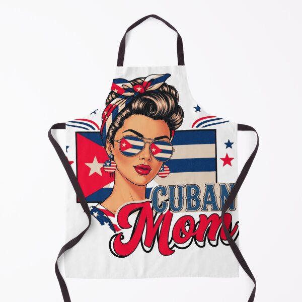 Item preview, Cuban Mom Retro Pin-Up Patriotic Flag Sunglasses Design designed and sold by BeatyinChaos.