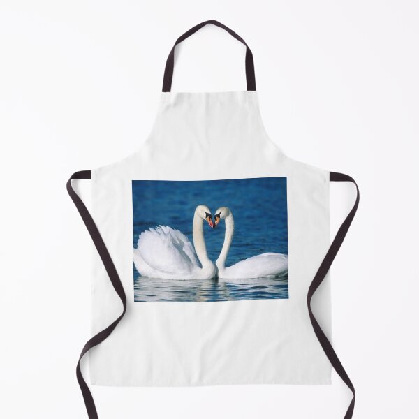 Item preview, Swan Heart: Two Mute Swans in Love designed and sold by GUINewAlex.
