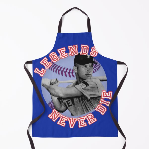 Item preview, Mickey Mantle Legends Never Die Shirt – Vintage Baseball Tribute Sandlot Inspired Design designed and sold by RollForDesignCo.