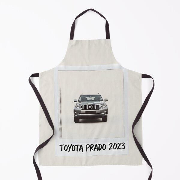 Item preview, Toyota Land Cruiser Prado 2023 SUV Modern Retro Polaroid Style Art designed and sold by Motorline44.