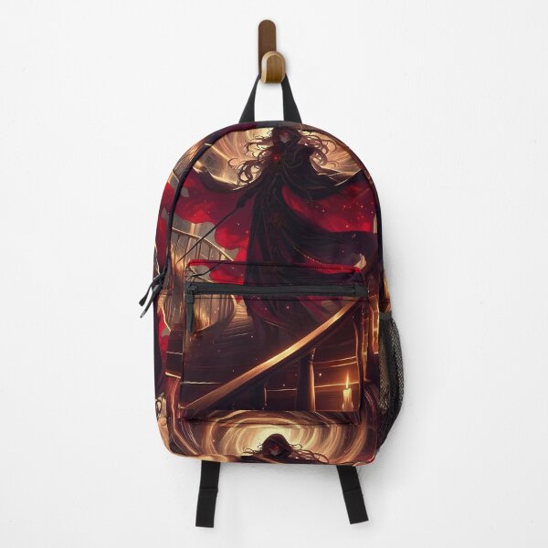 Item preview, Crimson Cloak Dark Lord Magical Vortex Gothic Fantasy Anime designed and sold by MouradStudio.