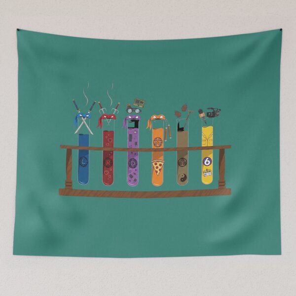Item preview, Ninja Turtles Science Lab Design designed and sold by Na-q-sh.