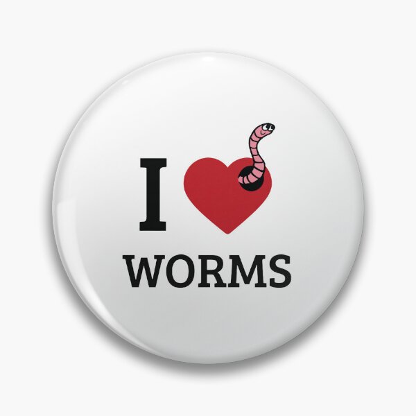 Item preview, I love worms designed and sold by CreatorStudios.