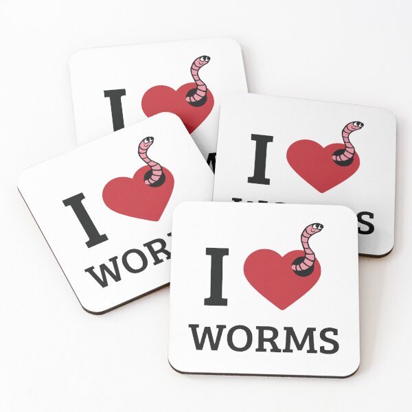 Item preview, I love worms designed and sold by CreatorStudios.