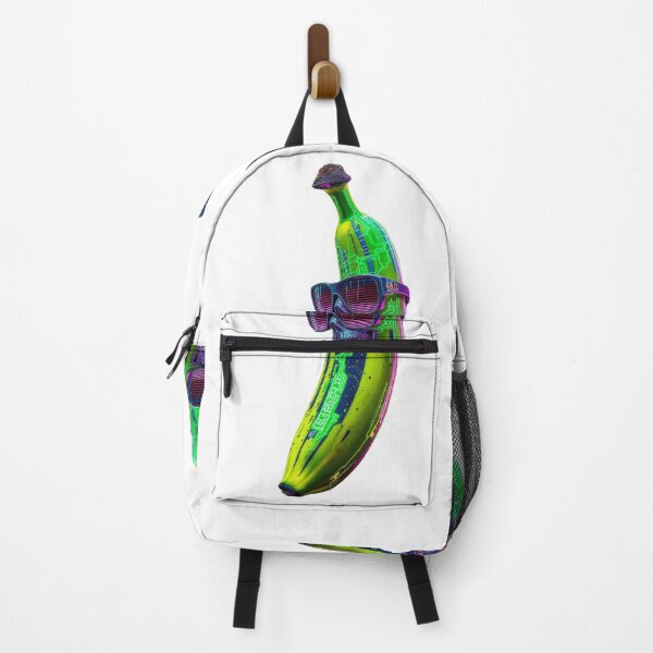 Item preview, a graphic of a colorful neon banana smiling and wearing flashy glasses designed and sold by Gadet100.