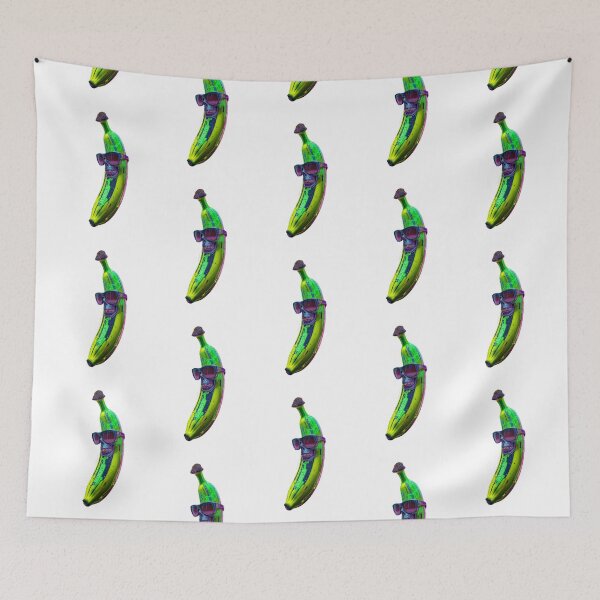 Item preview, a graphic of a colorful neon banana smiling and wearing flashy glasses designed and sold by Gadet100.