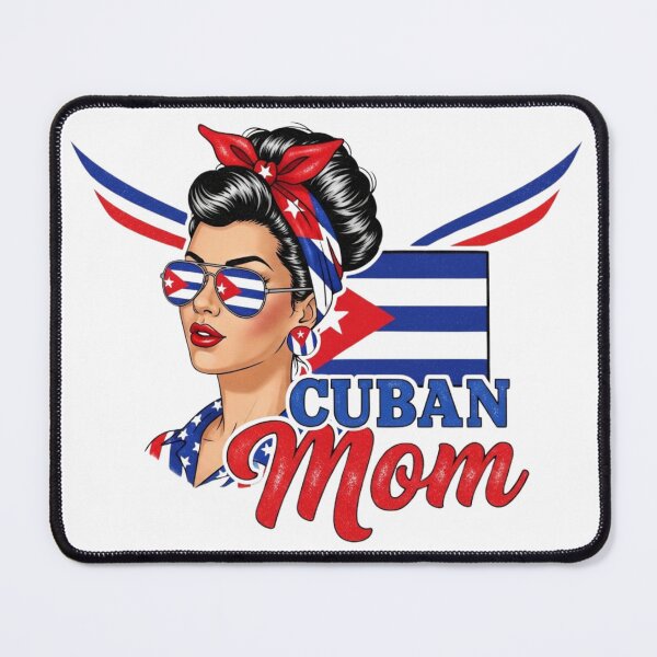 Item preview, Cuban Mom Vintage Rockabilly Flag Reflection Sunglasses Design designed and sold by BeatyinChaos.