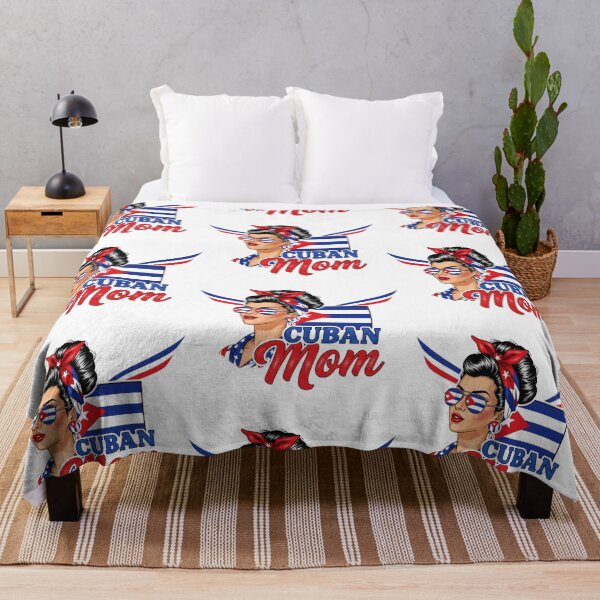 Item preview, Cuban Mom Vintage Rockabilly Flag Reflection Sunglasses Design designed and sold by BeatyinChaos.