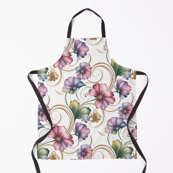 Item preview, Colorful Floral Swirl Pattern designed and sold by jkrphoto.