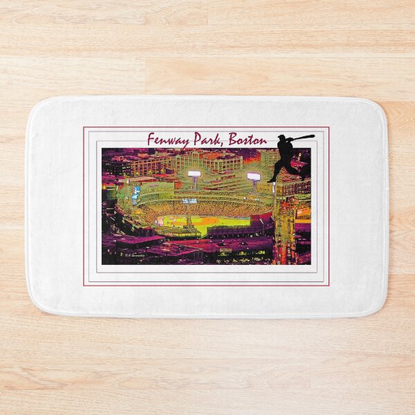 Item preview, Fenway Park, Night Baseball, Boston, Massachusetts, Digital Art designed and sold by AMacGPhilly.
