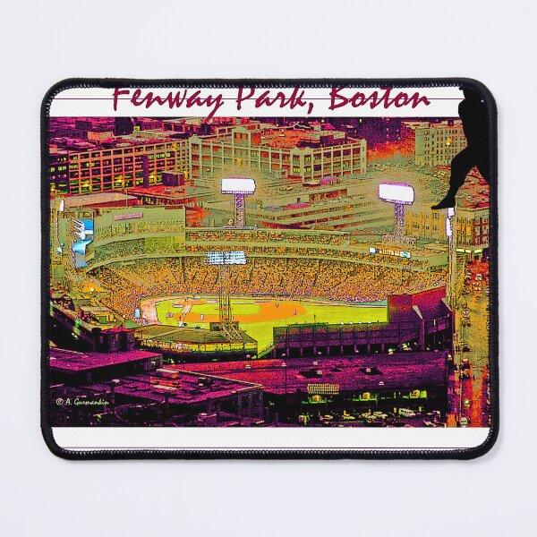 Item preview, Fenway Park, Night Baseball, Boston, Massachusetts, Digital Art designed and sold by AMacGPhilly.
