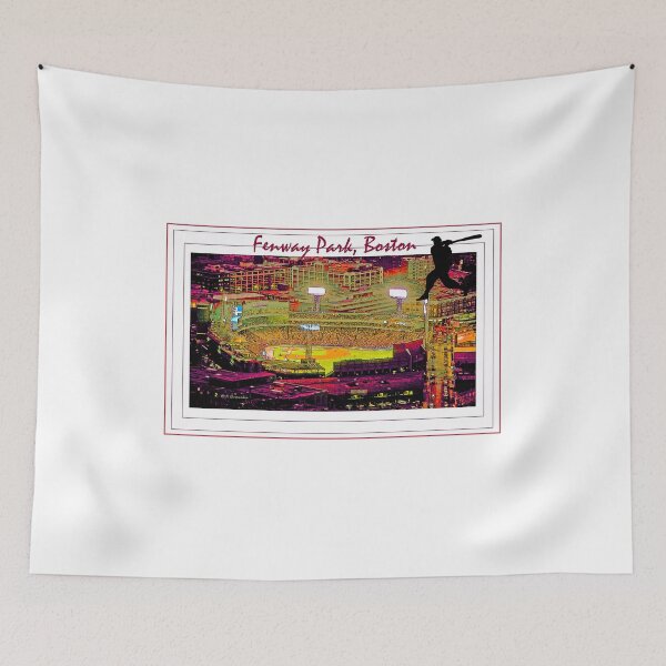 Item preview, Fenway Park, Night Baseball, Boston, Massachusetts, Digital Art designed and sold by AMacGPhilly.