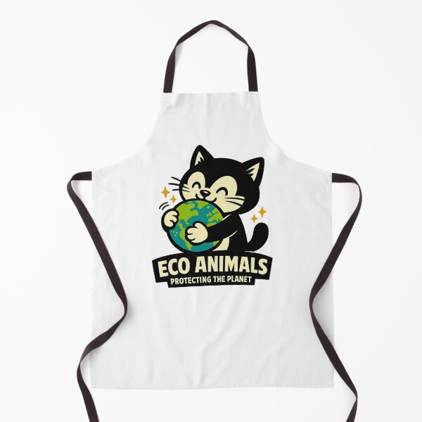 Aperçu de l'œuvre Eco Animals Protecting the Planet créée et vendue par LuveraxArt.