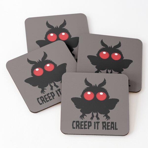 Item preview, Creep It Real Mysterious Mothman Cryptid designed and sold by fizzgig.