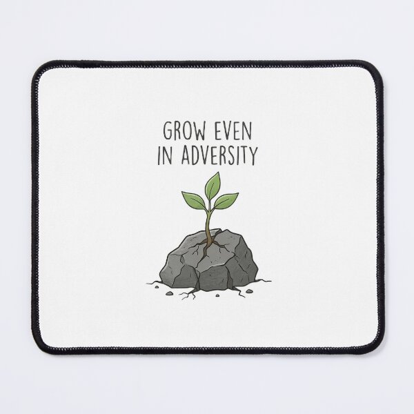 Item preview, Minimalist Sprout in Rock Adversity Growth designed and sold by AlexLerry.