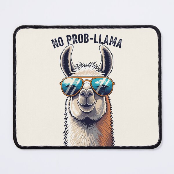 Item preview, No Prob-llama designed and sold by Amir Faysal.