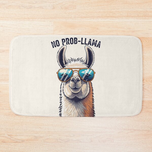 Item preview, No Prob-llama designed and sold by Amir Faysal.