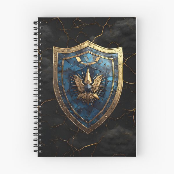 Item preview, Azure Sovereign: Elite Crystal Knight Shield designed and sold by Vhelir-Art.