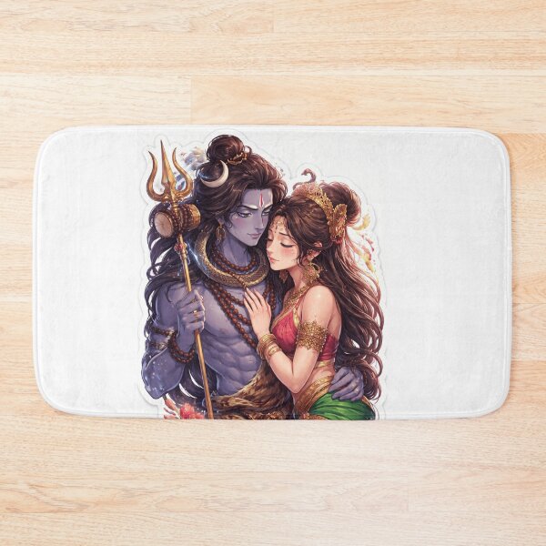 Item preview, Shiv parvati gods love designed and sold by Jaydev007.