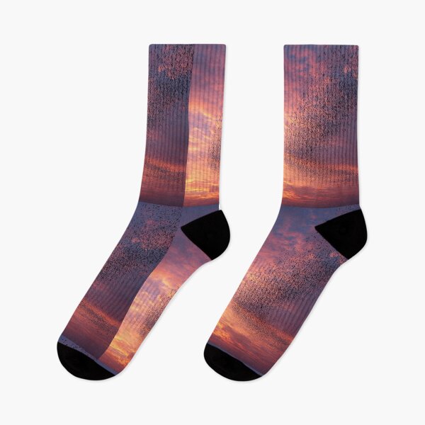 Item preview, A flock of European Starlings forming murmuration patterns at sunset, Birds in Motion designed and sold by CDC40.