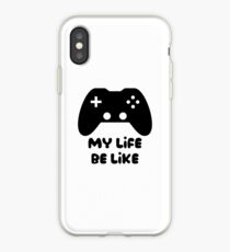 Vinilo o funda para iPhone El juego es vida