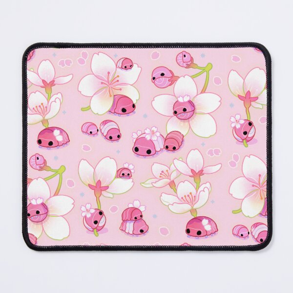 Item preview, Cherry blossom isopod - pink designed and sold by pikaole.