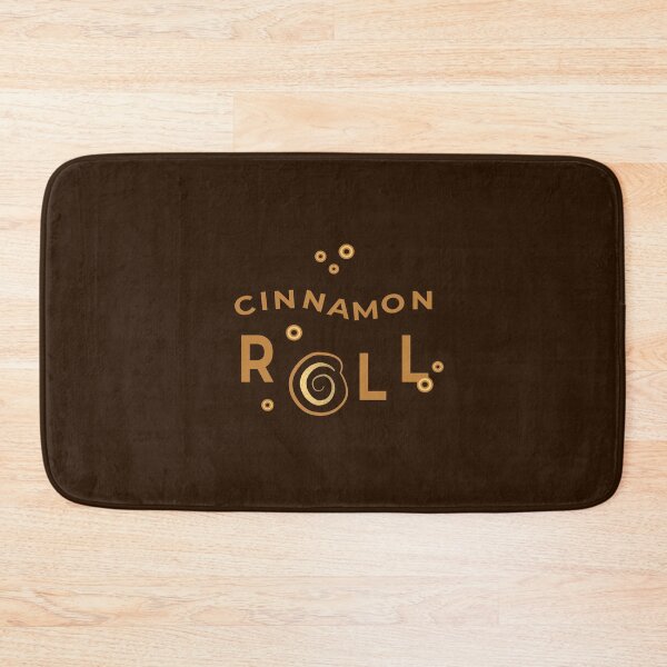 Item preview, Cute Cinnamon Roll Art – Minimalist Bakery Lover TypoDesign designed and sold by unique art and design.