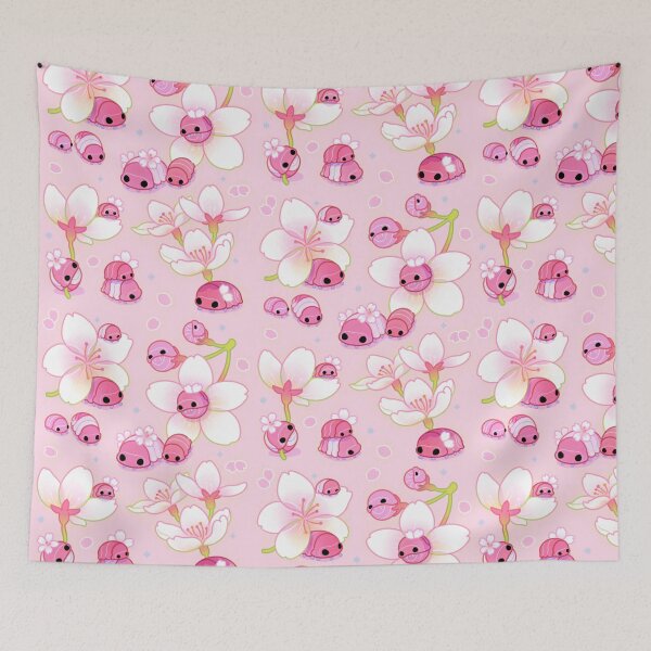 Item preview, Cherry blossom isopod - pink designed and sold by pikaole.