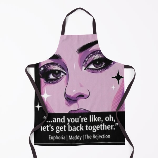 Item preview, Euphoria Maddy - “ And you are like , oh lets get back together “- Euphoria State/ Cast Aesthetic Illustration | Neon Emotional Vibes | Trendy TV Inspired Art Design designed and sold by Mialunaa.
