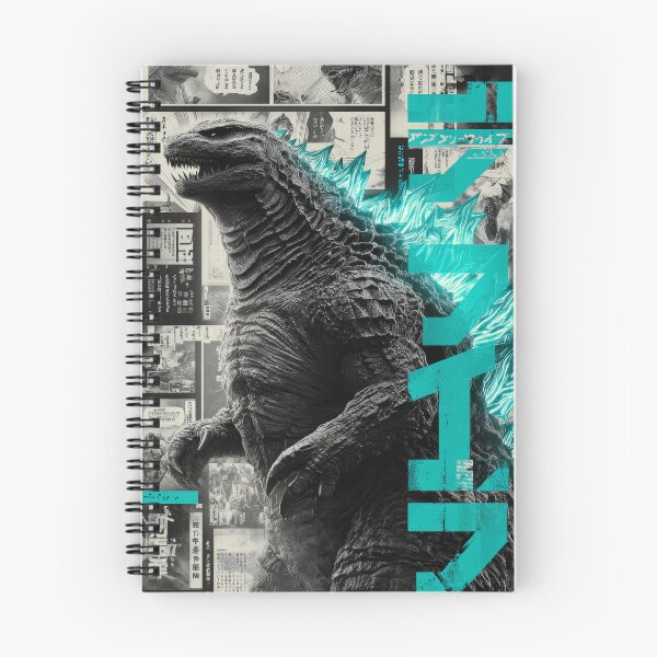 Item preview, Atomics Giant Lizard Manga Panel  designed and sold by AnimeArsenalPrints.