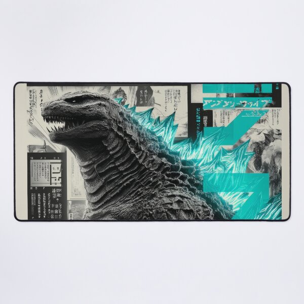 Item preview, Atomics Giant Lizard Manga Panel  designed and sold by AnimeArsenalPrints.