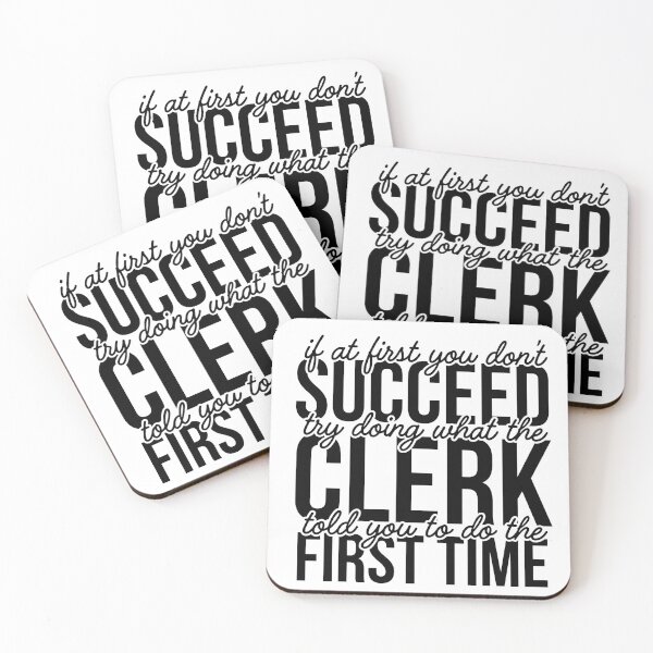 Item preview, If at first you don't succeed, try doing what the clerk told you the first time designed and sold by IIMC.